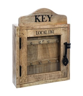 Boîte à clés bois 30x40 cm
