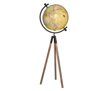 Globe terrestre géant sur trépied Wild H75 cm